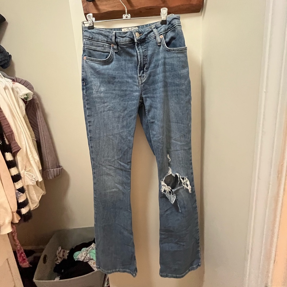 FREE PEOPLE boot cut jeans